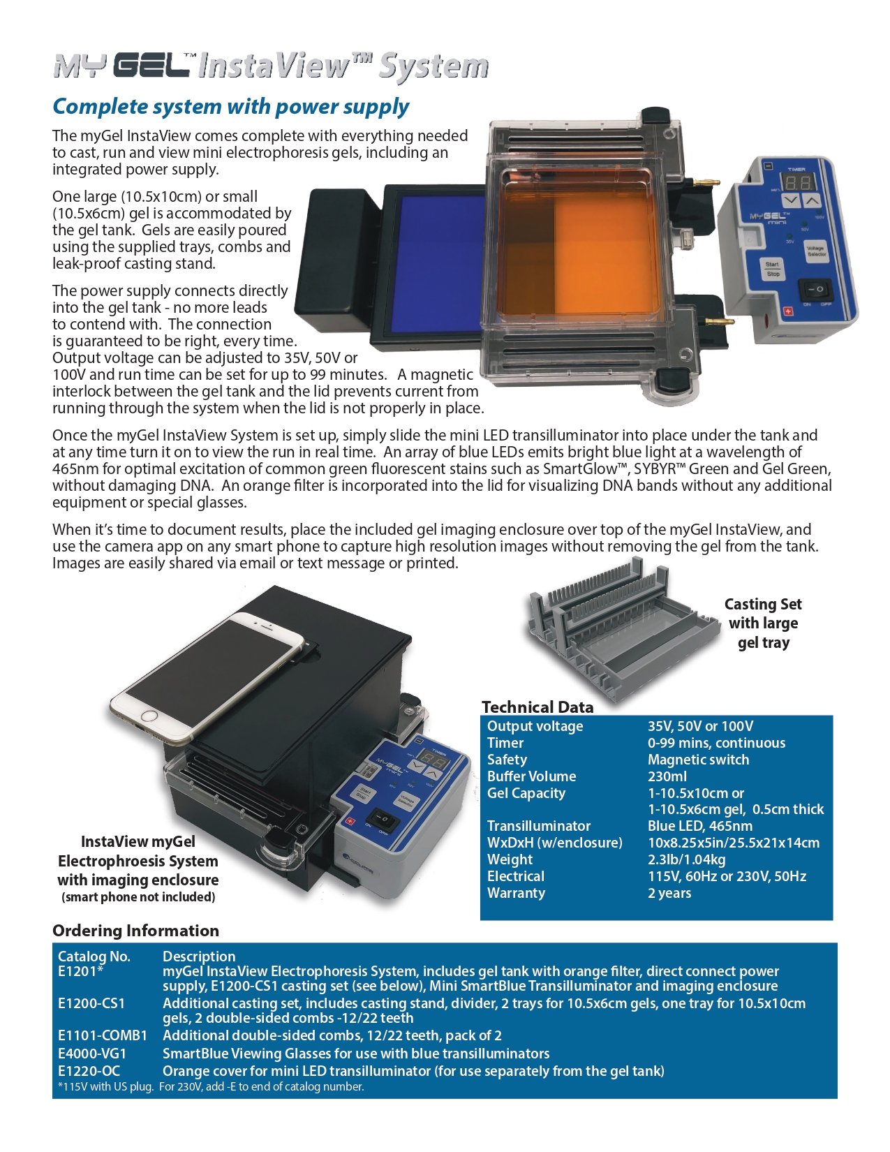E1200 E1201 Instaview literature page 0002
